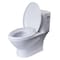 Eago MODERN DUAL FLUSH ECO-FRIENDLY HIGH EFFICIENCY CERAMIC TOILET TB346 - alternate 5